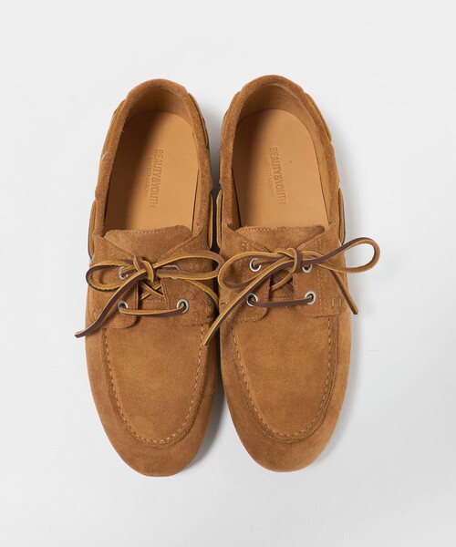 BEAUTY&YOUTH UNITED ARROWS(ビューティーアンドユースユナイテッドアローズ)の「ナロー デッキ シューズ(モカシン/デッキシューズ・メンズ・ブラウン系/ブラック・7/8/9)」の6枚目の写真