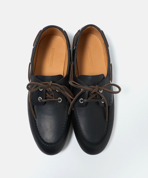 BEAUTY&YOUTH UNITED ARROWS(ビューティーアンドユースユナイテッドアローズ)の「ナロー デッキ シューズ(モカシン/デッキシューズ・メンズ・ブラウン系/ブラック・7/8/9)」の13枚目の写真