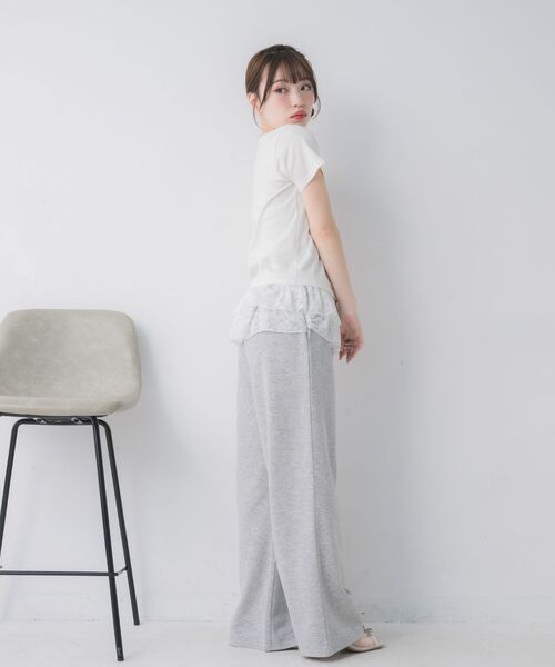 ems excite(エムズエキサイト)の「ストロベリープリントTシャツ(Tシャツ/カットソー・レディース・ホワイト/ピンク/ブラック・FREE)」の12枚目の写真