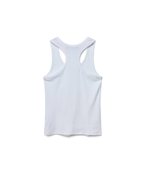 51%(フィフティーワンパーセント)の「Ribbed sleeveless - white(Tシャツ/カットソー・メンズ・その他・MEDIUM/LARGE)」の3枚目の写真
