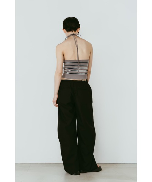 Knuth Marf(クヌースマーフ)の「spaghetti pants(スラックス・レディース・ブラック・X-SMALL/SMALL)」の5枚目の写真