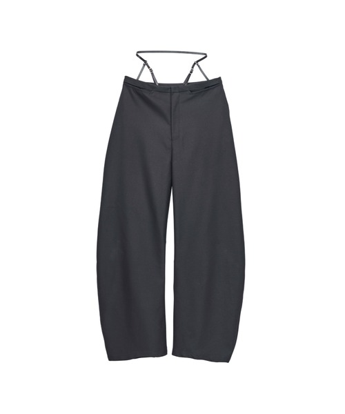 Knuth Marf(クヌースマーフ)の「spaghetti pants(スラックス・レディース・ブラック・X-SMALL/SMALL)」の12枚目の写真