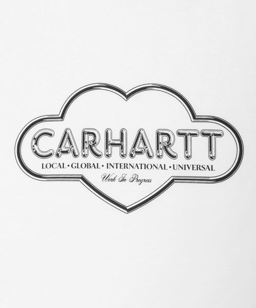 Carhartt(カーハート)の「CARHARTT SHORT-SLEEVE CLOUD HEART T-SHIRTS(Tシャツ/カットソー・レディース・ブラック/ホワイト・MEDIUM/SMALL)」の8枚目の写真