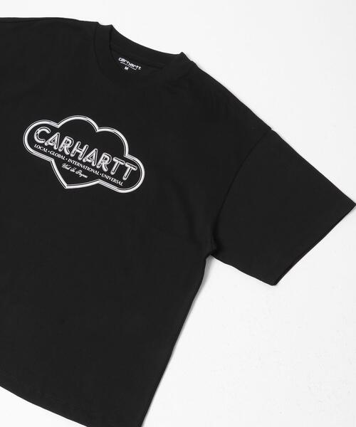 Carhartt(カーハート)の「CARHARTT SHORT-SLEEVE CLOUD HEART T-SHIRTS(Tシャツ/カットソー・レディース・ブラック/ホワイト・MEDIUM/SMALL)」の16枚目の写真