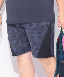 EXCELLENT FINE（エクセレント ファイン）の「ショートパンツ メンズ 大きいサイズ ベア天竺 総柄プリント ショーツ EXCELLENT FINE (エクセレントファイン)（その他パンツ）」