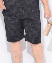 EXCELLENT FINE（エクセレント ファイン）の「ショートパンツ メンズ 大きいサイズ ベア天竺 総柄プリント ショーツ EXCELLENT FINE (エクセレントファイン)（その他パンツ）」
