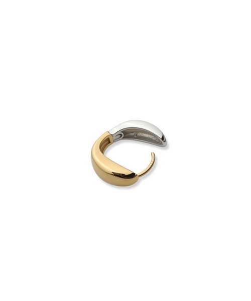 Lyvi(ライビィ)の「Melting Gloss Hoop Pierce-Contrast Edition / 金属アレルギー対応(ピアス(両耳用)・レディース・ゴールド系その他・FREE)」の6枚目の写真
