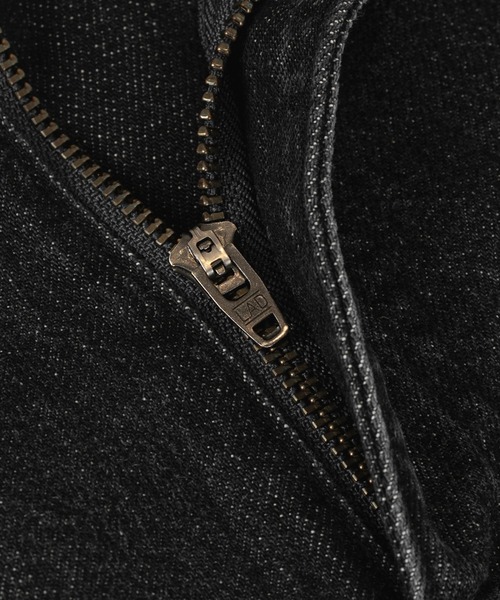 LAD MUSICIAN(ラッドミュージシャン)の「11.5oz GRADATION DENIM BAGGY PANTS(デニムパンツ・メンズ・ブラック系・42)」の7枚目の写真