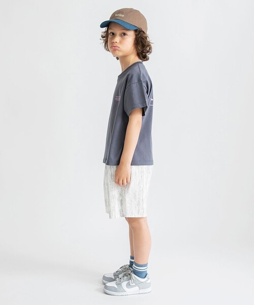 BRANSHES(ブランシェス)の「【接触冷感/吸水速乾/UVカット/遮熱】Raylock半袖Tシャツ(Tシャツ/カットソー・キッズ・グレイッシュベージュ/その他1/ネイビー/チャコールグレー/ピンク/カラフル・130/140/110/150/120/90/100)」の12枚目の写真