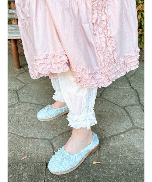 PINK HOUSE(ピンクハウス)の「フリル使いローンパンツ(その他パンツ・レディース・ブラック/ピンク/ホワイト・フリー)」の9枚目の写真
