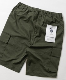 JOHN'S CLOSET | 【3】〔U.S.POLO ASSN.〕ワンポイント刺繍 ストレッチ ワイドカーゴショーツ(カーゴパンツ)