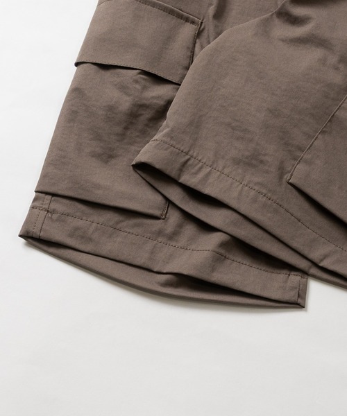 JOHN'S CLOSET(ジョンズクローゼット)の「【3】〔U.S.POLO ASSN.〕ワンポイント刺繍 ストレッチ ワイドカーゴショーツ(カーゴパンツ・メンズ・カーキ/ブラック/ベージュ・LARGE/MEDIUM/X-LARGE)」の10枚目の写真