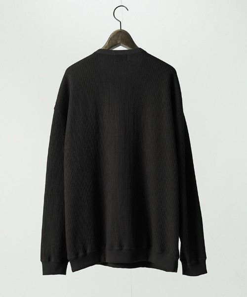 EGO TRIPPING（エゴトリッピング）の「mlt5724-Deepfront カットソー(666703)（Tシャツ/カットソー・メンズ・チャコール/ベージュ/ホワイト/ブラック・48/46）」の9枚目の写真