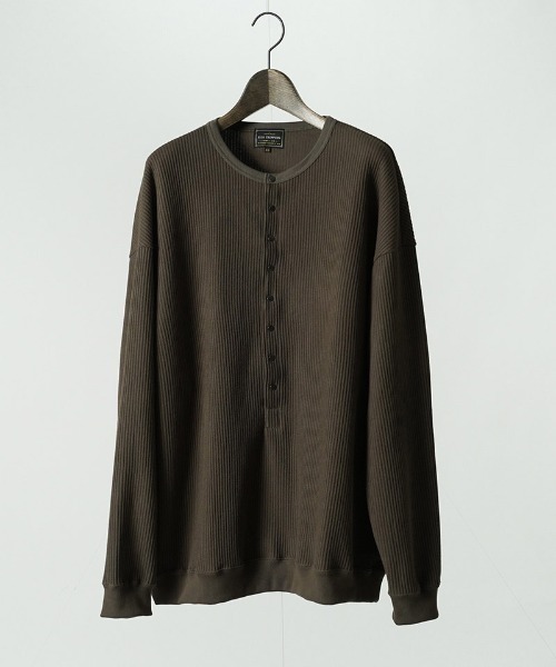 EGO TRIPPING（エゴトリッピング）の「mlt5724-Deepfront カットソー(666703)（Tシャツ/カットソー・メンズ・チャコール/ベージュ/ホワイト/ブラック・48/46）」の10枚目の写真