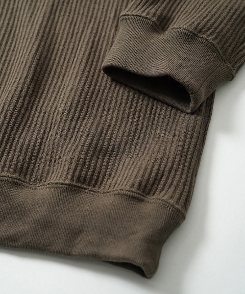 EGO TRIPPING（エゴトリッピング）の「mlt5724-Deepfront カットソー(666703)（Tシャツ/カットソー・メンズ・チャコール/ベージュ/ホワイト/ブラック・48/46）」の14枚目の写真