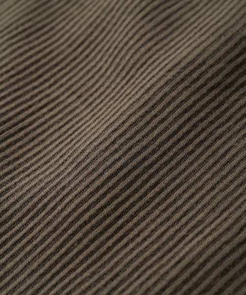 EGO TRIPPING（エゴトリッピング）の「mlt5724-Deepfront カットソー(666703)（Tシャツ/カットソー・メンズ・チャコール/ベージュ/ホワイト/ブラック・48/46）」の15枚目の写真
