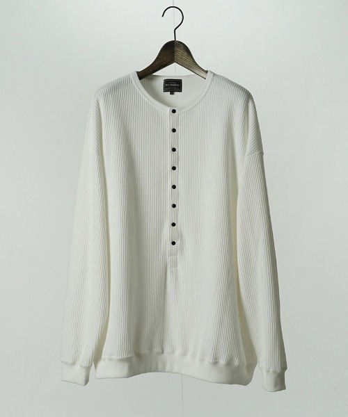 EGO TRIPPING（エゴトリッピング）の「mlt5724-Deepfront カットソー(666703)（Tシャツ/カットソー・メンズ・チャコール/ベージュ/ホワイト/ブラック・48/46）」の16枚目の写真