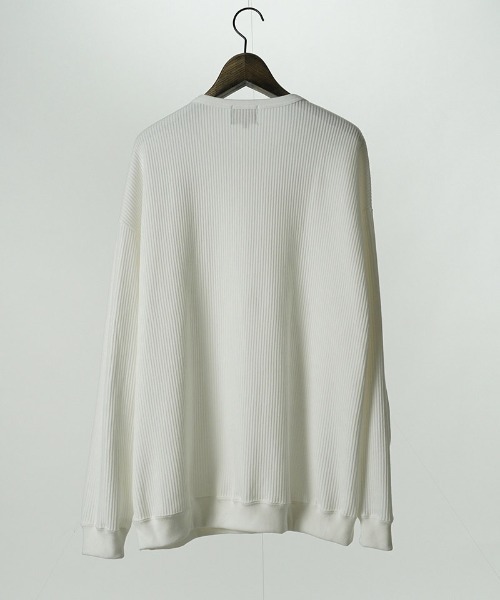 EGO TRIPPING（エゴトリッピング）の「mlt5724-Deepfront カットソー(666703)（Tシャツ/カットソー・メンズ・チャコール/ベージュ/ホワイト/ブラック・48/46）」の17枚目の写真