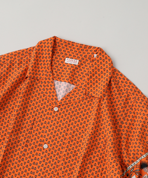 EDIFICE(エディフィス)の「fursac (フルサック) Paisley Shirt(シャツ/ブラウス・メンズ・オレンジ・MEDIUM/LARGE/X-LARGE)」の3枚目の写真
