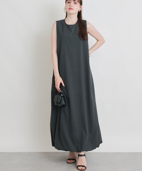 PICCIN(ピッチン)の「ノースリーブバルーンワンピース(ワンピース・レディース・チャコールグレー/ブラック・M)」の20枚目の写真