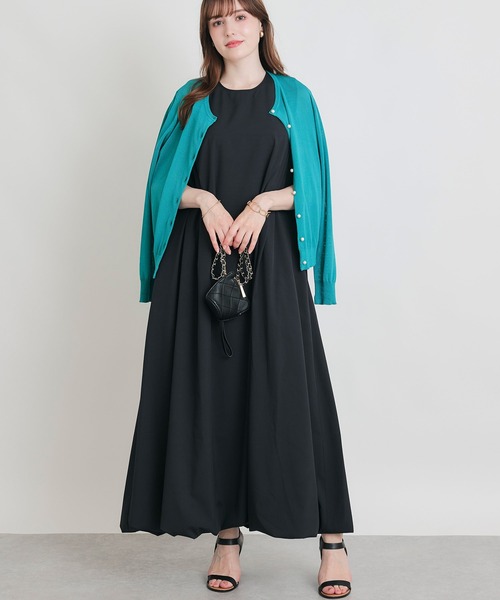 PICCIN(ピッチン)の「ノースリーブバルーンワンピース(ワンピース・レディース・チャコールグレー/ブラック・M)」の18枚目の写真