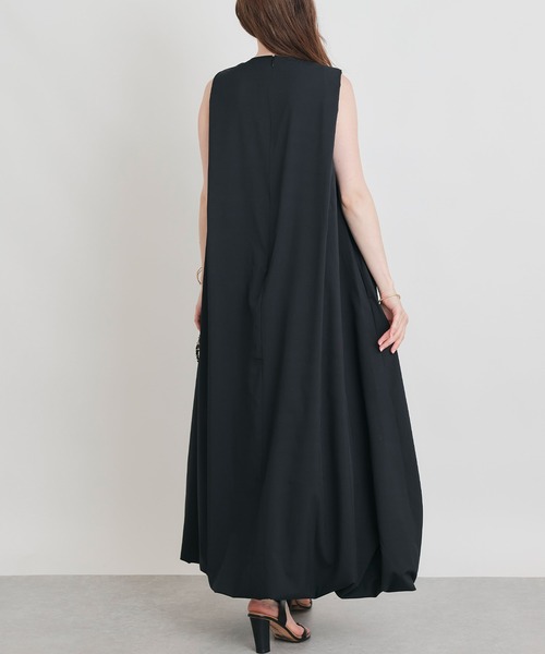 PICCIN(ピッチン)の「ノースリーブバルーンワンピース(ワンピース・レディース・チャコールグレー/ブラック・M)」の16枚目の写真