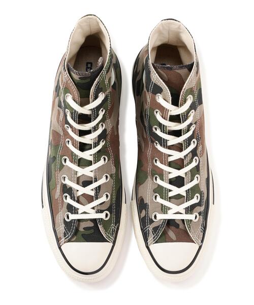 Schott(ショット)の「CONVERSE/コンバース/ALL STAR AGED WOODLANDCAMO HI/オールスター エイジド ウッドランドカモ HI(スニーカー・メンズ・その他2・8/7.5/9.5/9)」の2枚目の写真