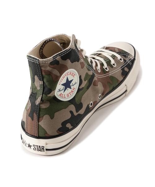 Schott(ショット)の「CONVERSE/コンバース/ALL STAR AGED WOODLANDCAMO HI/オールスター エイジド ウッドランドカモ HI(スニーカー・メンズ・その他2・8/7.5/9.5/9)」の4枚目の写真
