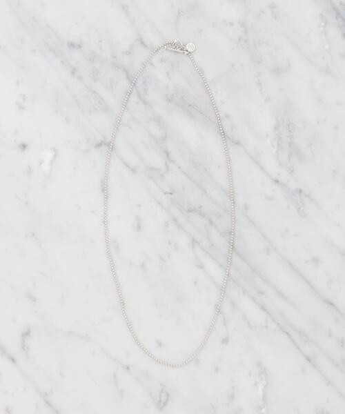 PHILIPPE AUDIBERT(フィリップ オーディベール)の「PHILIPPE AUDIBERT STEPHENS NECKLACE(ネックレス・レディース・シルバー・-)」の1枚目の写真