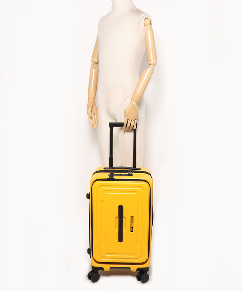 SAC'S BAR セレクト(サックスバーセレクト)の「【5LAKES&MT/ファイブレイクス&エムティー】 キャリーケース C GEAR 45L(54L)(スーツケース/キャリーバッグ・メンズ・アイボリー/ガンメタ/カーキ/イエロー・FREE)」の5枚目の写真