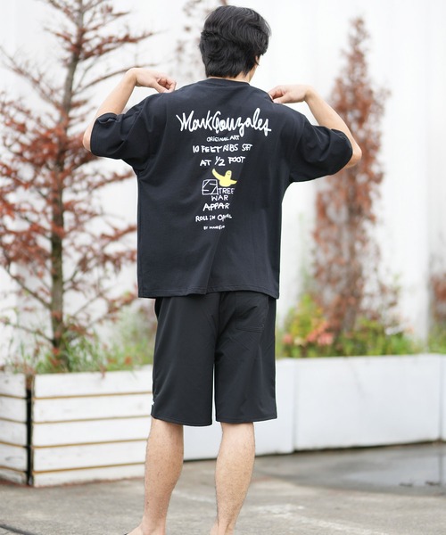 (What it isNt)ART BY MARKGONZALES(ワットイットイズント)の「(What it isNt)ART BY MARKGONZALES/ワット イット イズント マークゴンザレス 半袖 Tシャツ MGT-26219MS(Tシャツ/カットソー・メンズ・ブラック/ホワイト・LL/L/M)」の10枚目の写真
