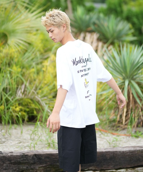 (What it isNt)ART BY MARKGONZALES(ワットイットイズント)の「(What it isNt)ART BY MARKGONZALES/ワット イット イズント マークゴンザレス 半袖 Tシャツ MGT-26219MS(Tシャツ/カットソー・メンズ・ブラック/ホワイト・LL/L/M)」の6枚目の写真