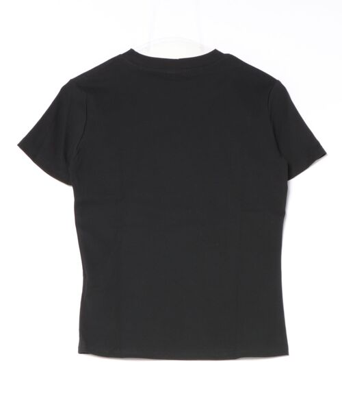 Achic(アシック)の「アップルモチーフコンパクト半袖Tシャツ(Tシャツ/カットソー・レディース・グレー/ブラック・M)」の16枚目の写真