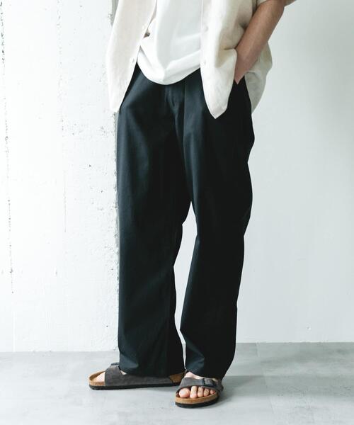 URBAN RESEARCH DOORS(アーバンリサーチドアーズ)の「リネンブレンドイージーペインターパンツ(その他パンツ・メンズ・ネイビー/ベージュ/カーキ・LARGE/MEDIUM)」の3枚目の写真