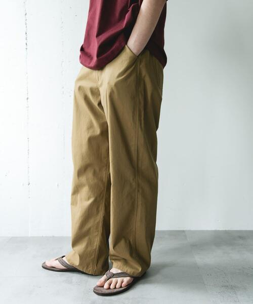 URBAN RESEARCH DOORS(アーバンリサーチドアーズ)の「リネンブレンドイージーペインターパンツ(その他パンツ・メンズ・ネイビー/ベージュ/カーキ・LARGE/MEDIUM)」の4枚目の写真