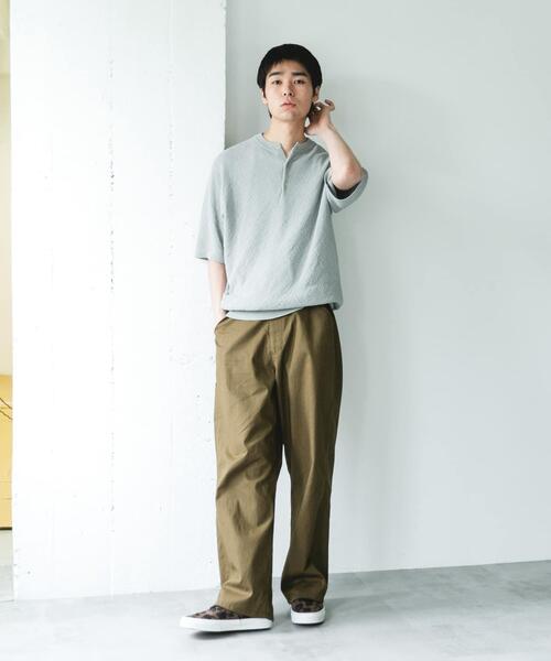 URBAN RESEARCH DOORS(アーバンリサーチドアーズ)の「リネンブレンドイージーペインターパンツ(その他パンツ・メンズ・ネイビー/ベージュ/カーキ・LARGE/MEDIUM)」の13枚目の写真