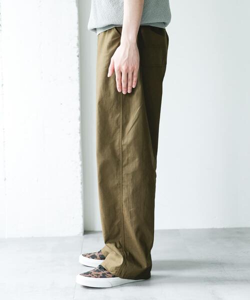URBAN RESEARCH DOORS(アーバンリサーチドアーズ)の「リネンブレンドイージーペインターパンツ(その他パンツ・メンズ・ネイビー/ベージュ/カーキ・LARGE/MEDIUM)」の15枚目の写真