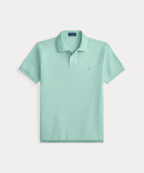 POLO RALPH LAUREN（ポロ ラルフ ローレン）の「カスタム スリム フィット メッシュ ポロシャツ（ポロシャツ・メンズ・グリーン・L/M）」の2枚目の写真