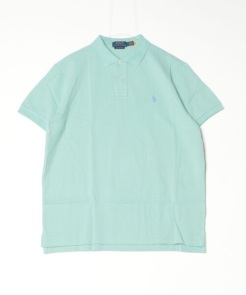 POLO RALPH LAUREN（ポロ ラルフ ローレン）の「カスタム スリム フィット メッシュ ポロシャツ（ポロシャツ・メンズ・グリーン・L/M）」の6枚目の写真
