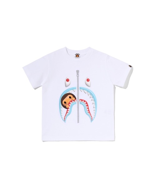3D MILO SHARK TEE（Tシャツ/カットソー）｜A BATHING APE（ア