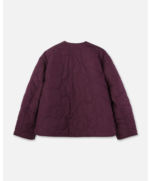 marimekko(マリメッコ)の「【バナー掲載特典付】Kapseli Piirto Unikko / coat(ノーカラーコート・レディース・プラム・XX-SMALL/LARGE/MEDIUM/SMALL/X-SMALL)」の9枚目の写真