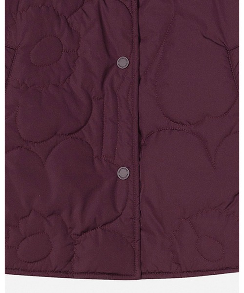 marimekko(マリメッコ)の「【バナー掲載特典付】Kapseli Piirto Unikko / coat(ノーカラーコート・レディース・プラム・XX-SMALL/LARGE/MEDIUM/SMALL/X-SMALL)」の13枚目の写真