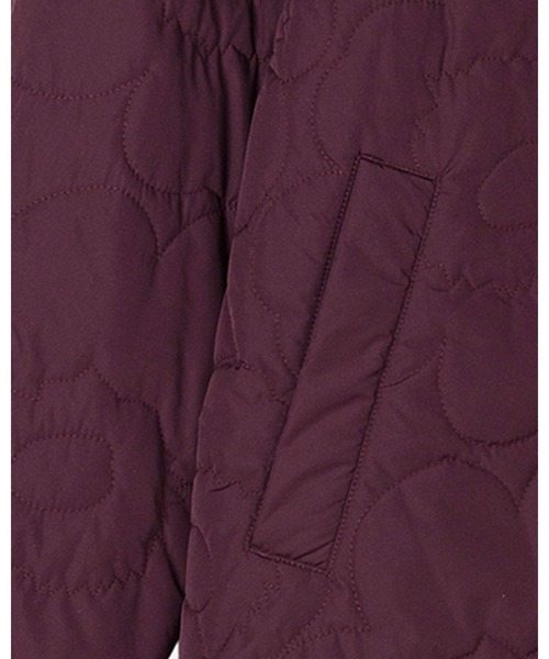 marimekko(マリメッコ)の「【バナー掲載特典付】Kapseli Piirto Unikko / coat(ノーカラーコート・レディース・プラム・XX-SMALL/LARGE/MEDIUM/SMALL/X-SMALL)」の12枚目の写真