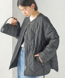 DANTON/ダントン] ショート丈 フード付きナイロンジャケット（ブルゾン