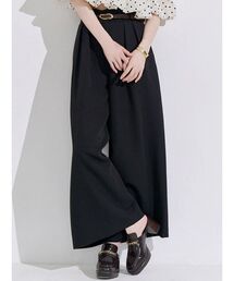 MERCURYDUO | ベルト付タックフレアパンツ(その他パンツ)