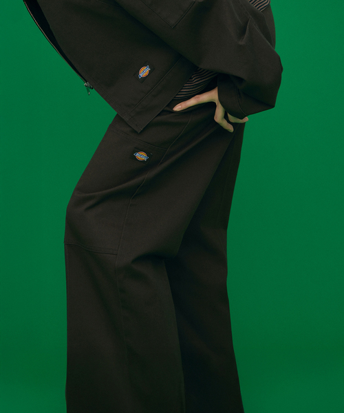 Dickies(ディッキーズ)の「DICKIES 別注 EISEN SETパンツ(チノパンツ・レディース・ブラック/ブラウン・SMALL/MEDIUM)」の17枚目の写真