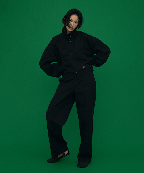 Dickies(ディッキーズ)の「DICKIES 別注 EISEN SETパンツ(チノパンツ・レディース・ブラック/ブラウン・SMALL/MEDIUM)」の18枚目の写真