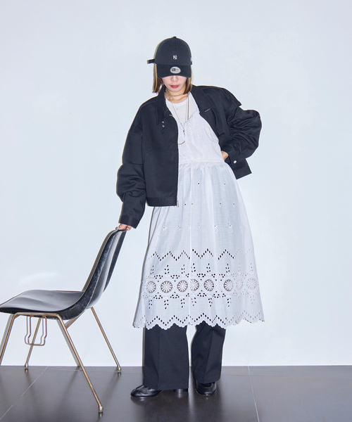 Dickies(ディッキーズ)の「DICKIES 別注 EISEN SETパンツ(チノパンツ・レディース・ブラック/ブラウン・SMALL/MEDIUM)」の19枚目の写真