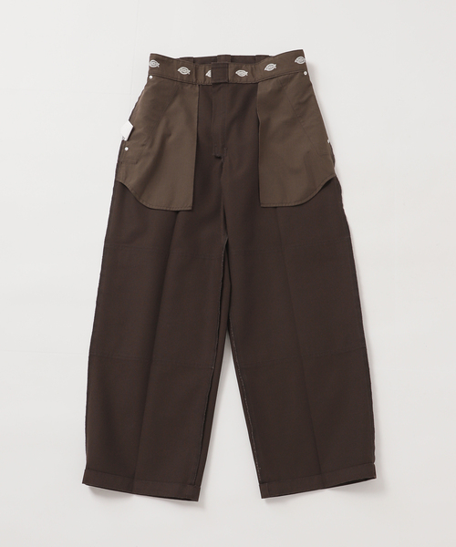 Dickies(ディッキーズ)の「DICKIES 別注 EISEN SETパンツ(チノパンツ・レディース・ブラック/ブラウン・SMALL/MEDIUM)」の16枚目の写真