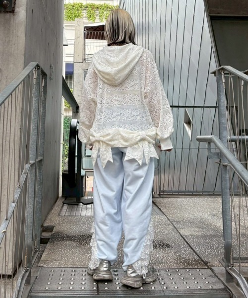 Candy Stripper(キャンディストリッパー)の「SWEET DREAMS SWEAT パンツ(スウェットパンツ・レディース・ライトイエロー/ブラック/ライトブルー・FREE)」の15枚目の写真